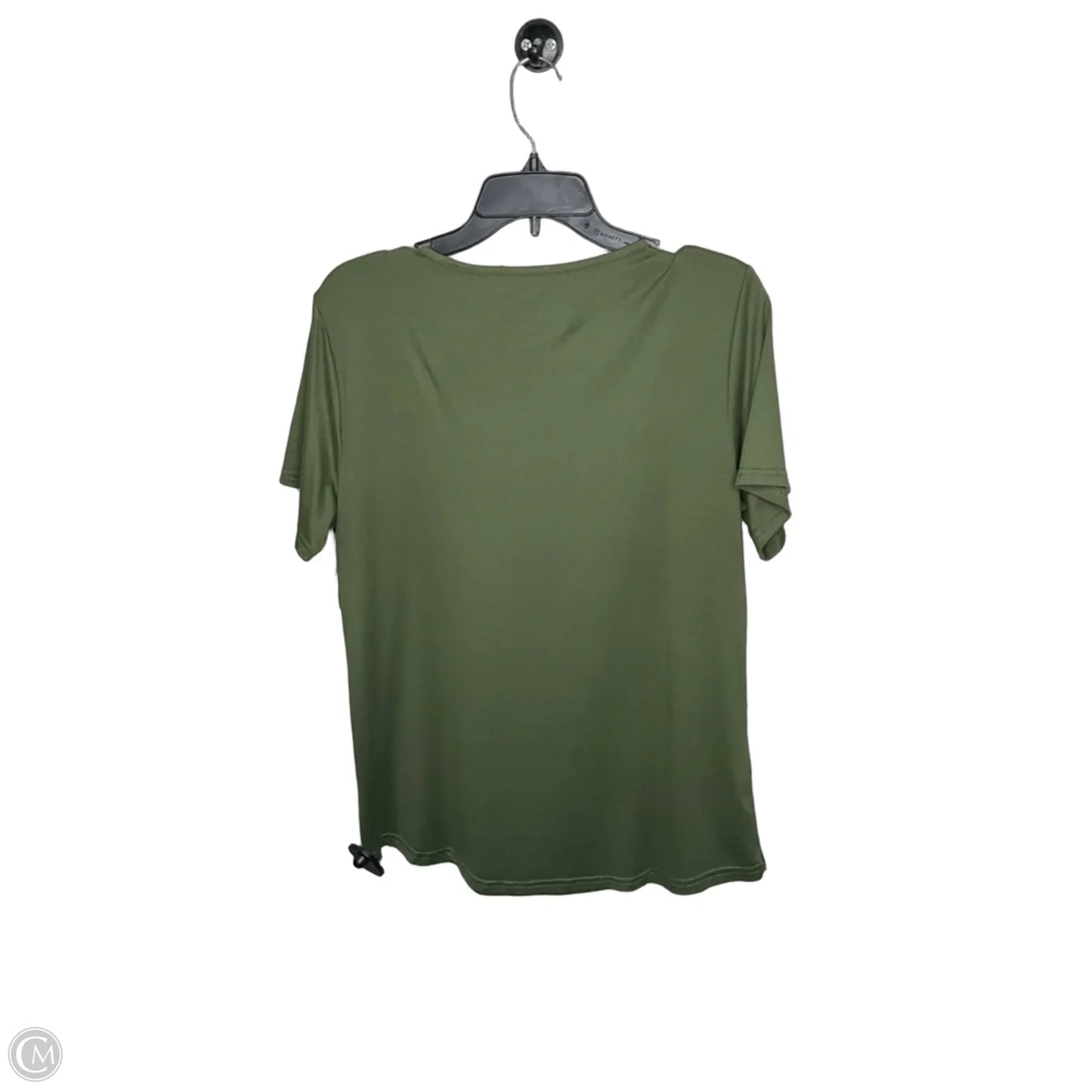 Top Short Sleeve By Ekouaer In Green, Size: M