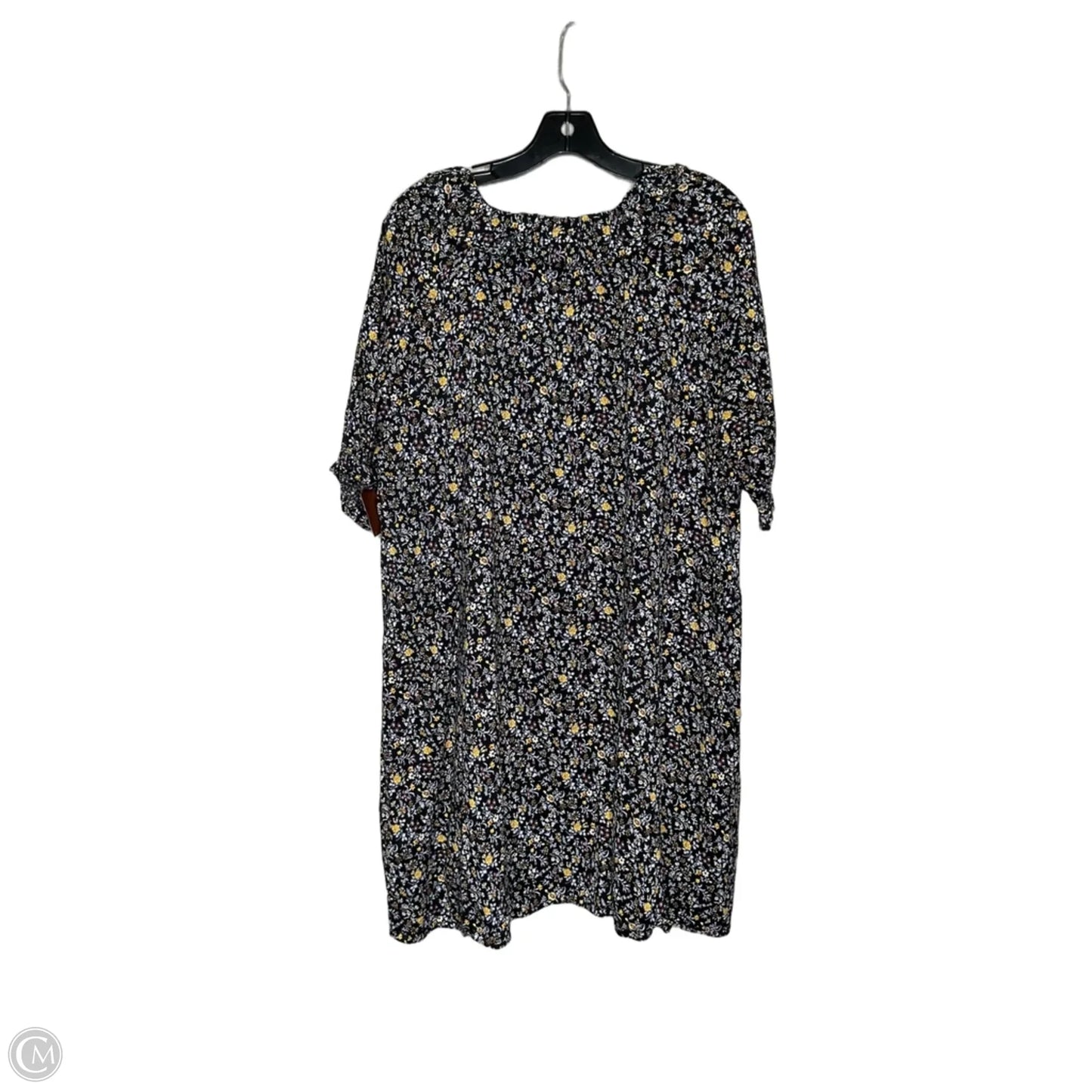 Dress Casual Midi By Madewell In Floral Print, Size: Xl