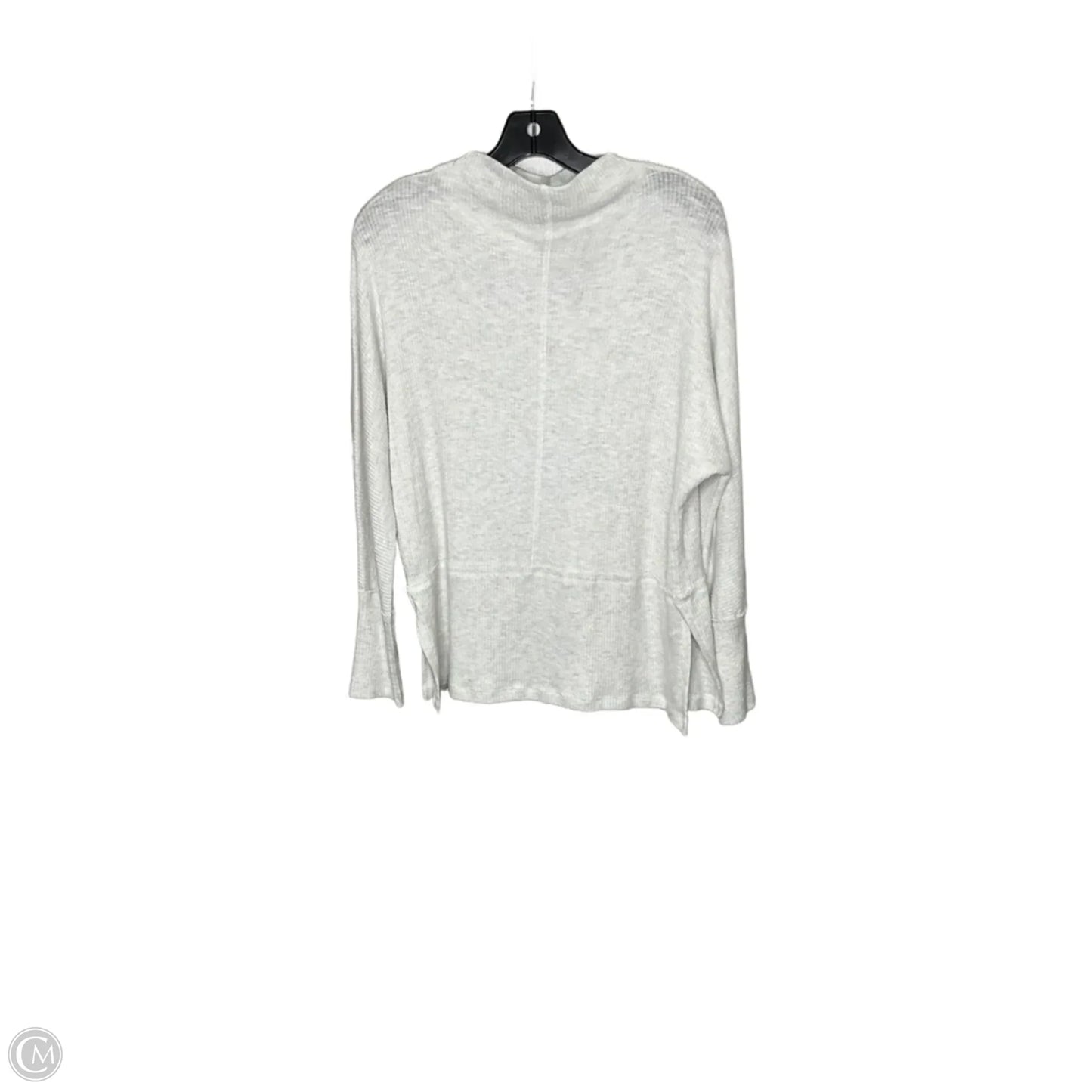 Top Long Sleeve By Eri + Ali In White, Size: M