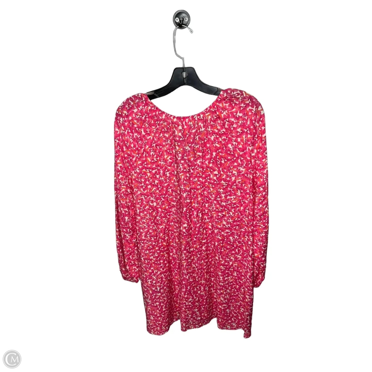 Dress Casual Midi By H&m In Pink, Size: Xs
