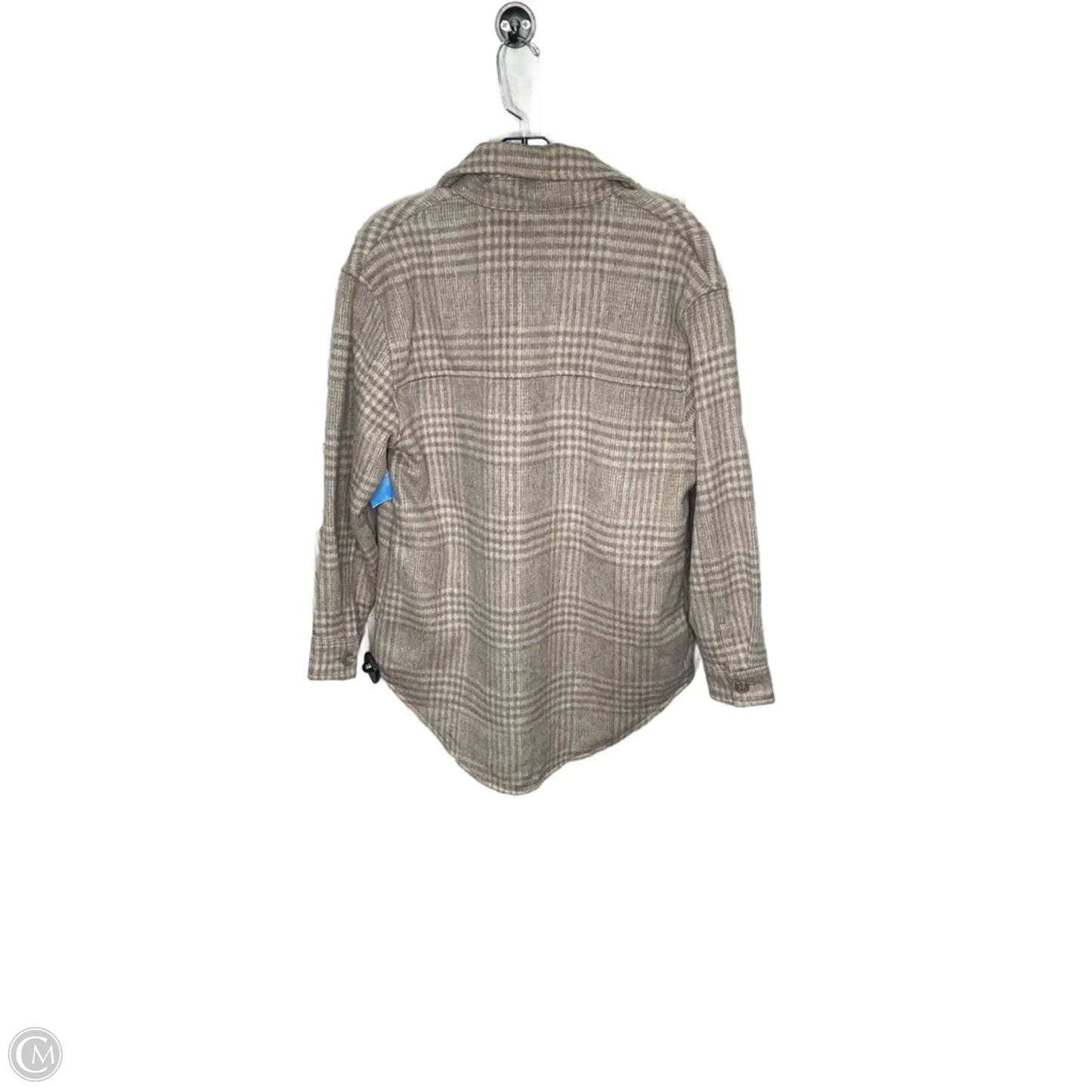 Jacket Shirt By Joie In Tan, Size: Sp