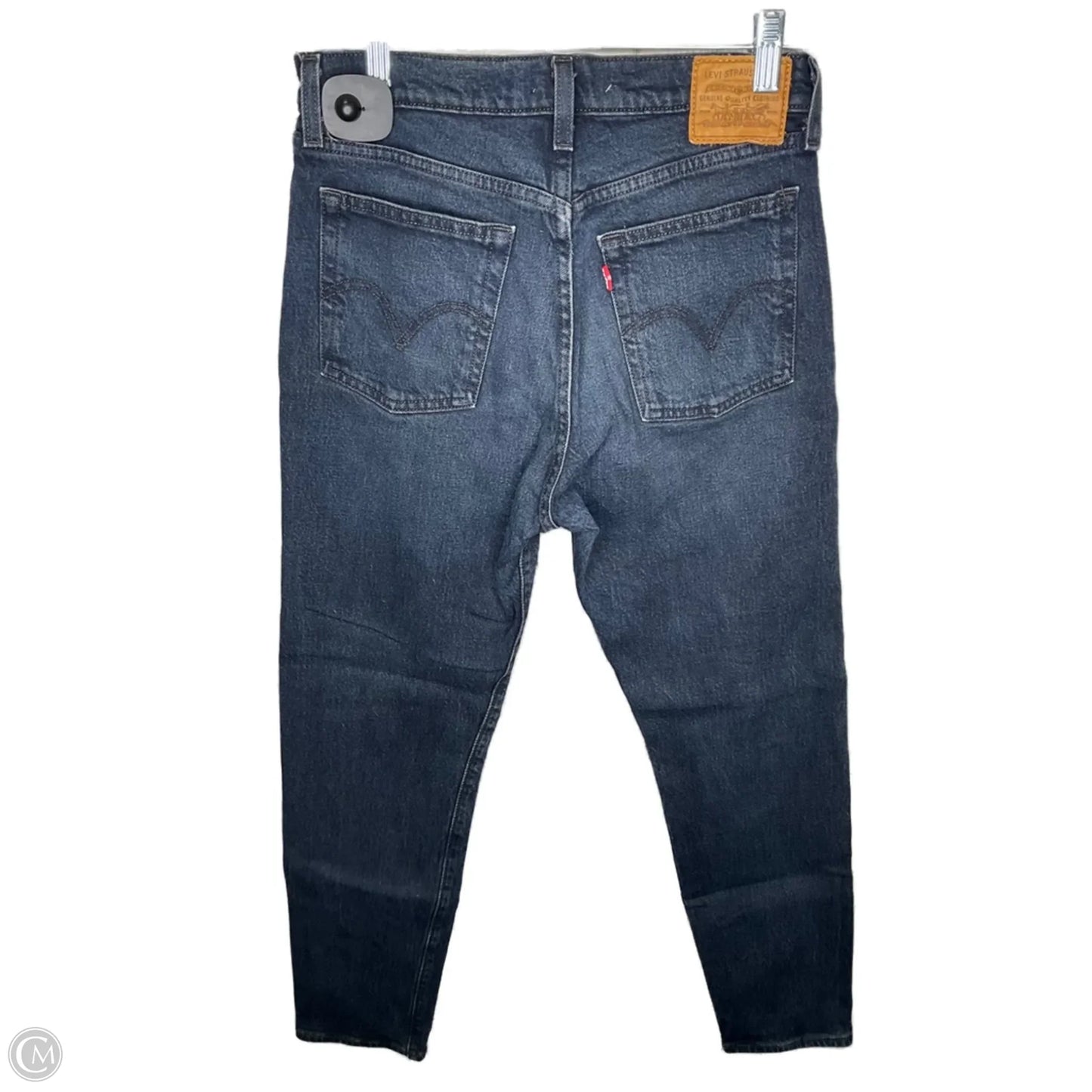 Jeans Straight By Levis In Black, Size: 4
