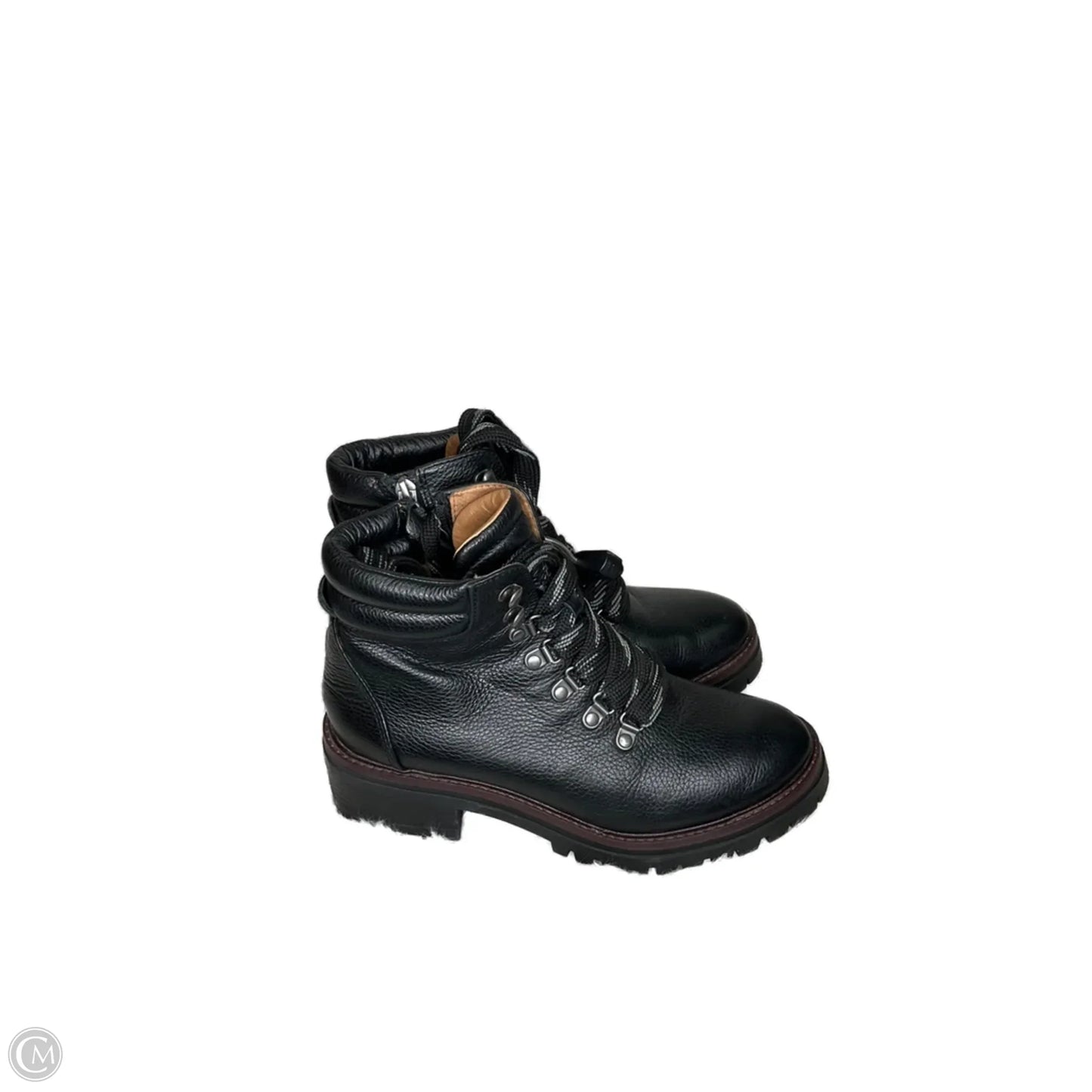 Boots Combat By Gentle Souls In Black, Size: 7