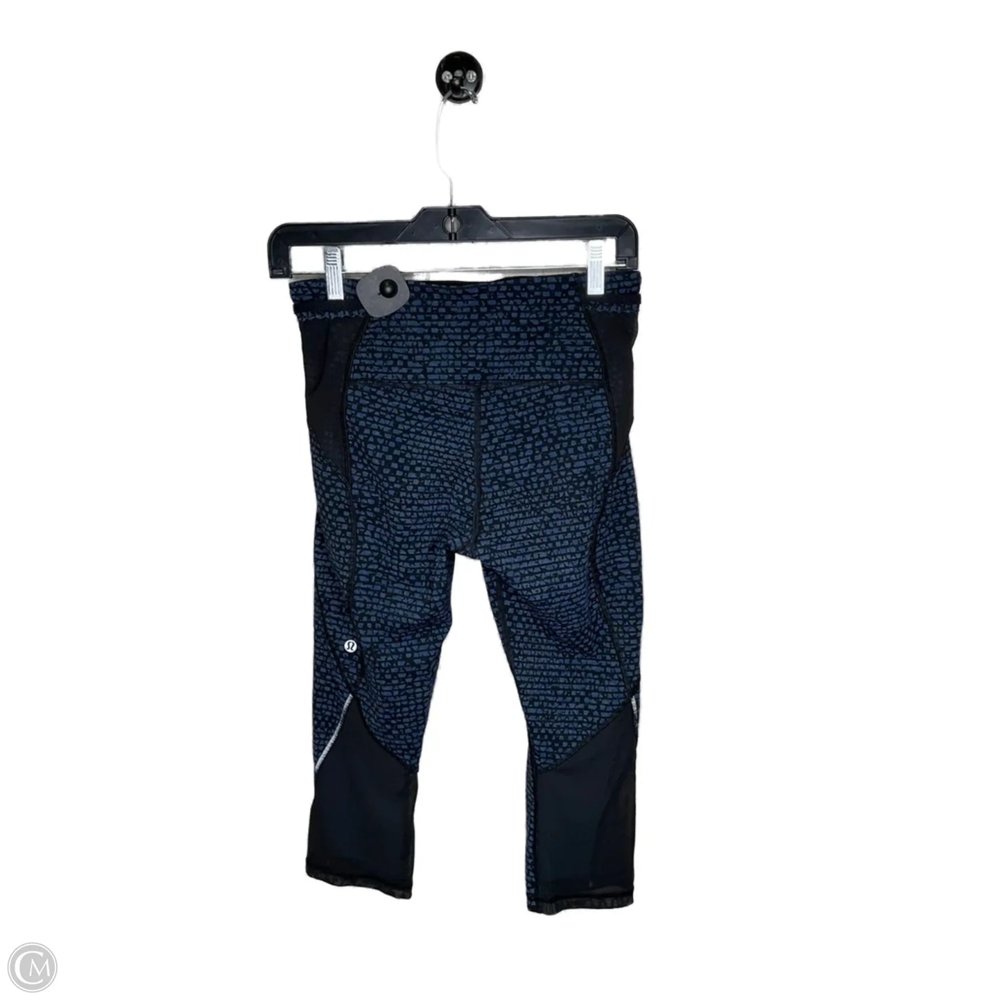 Athletic Leggings Capris By Lululemon In Blue, Size: 6