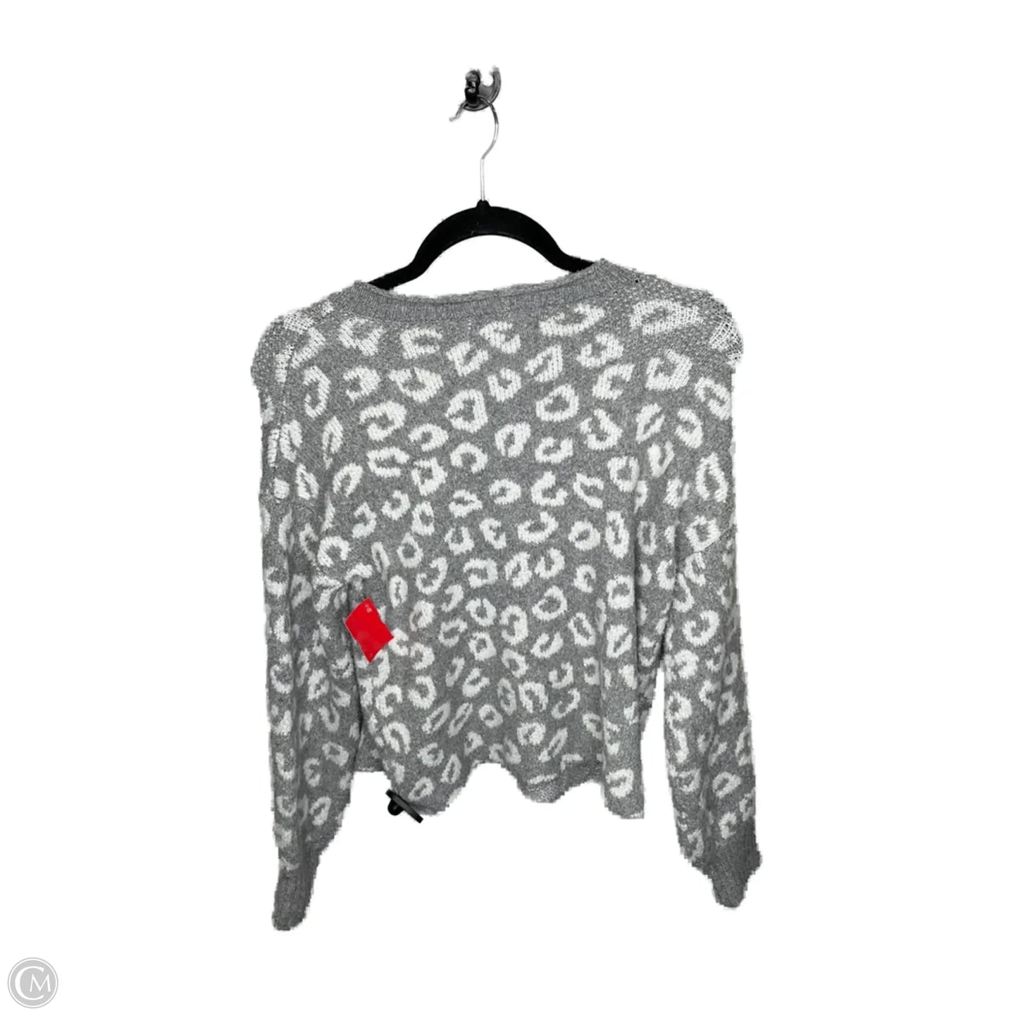 Sweater By Pink Rose In Grey, Size: M