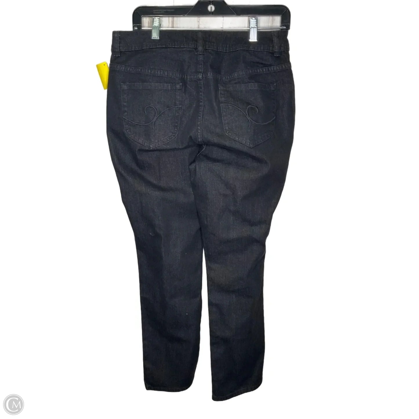 Jeans Skinny By Chicos In Black, Size: 12