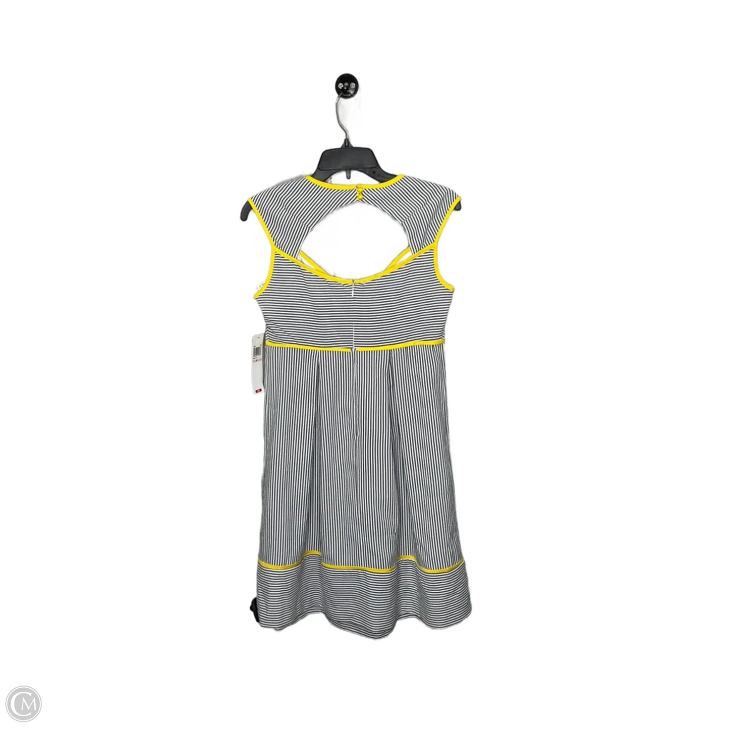 Dress Casual Midi By London Times In Striped Pattern, Size: 6