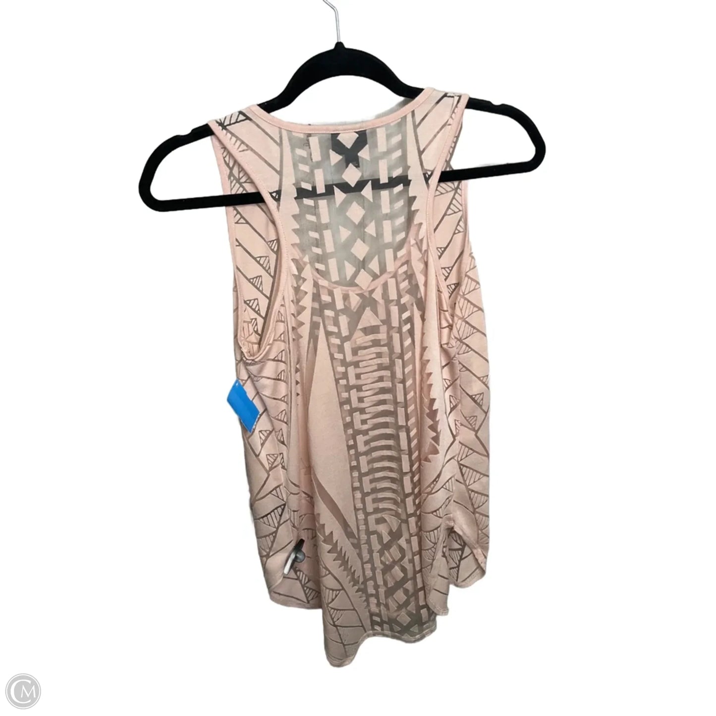 Top Sleeveless By Clothes Mentor In Beige, Size: S