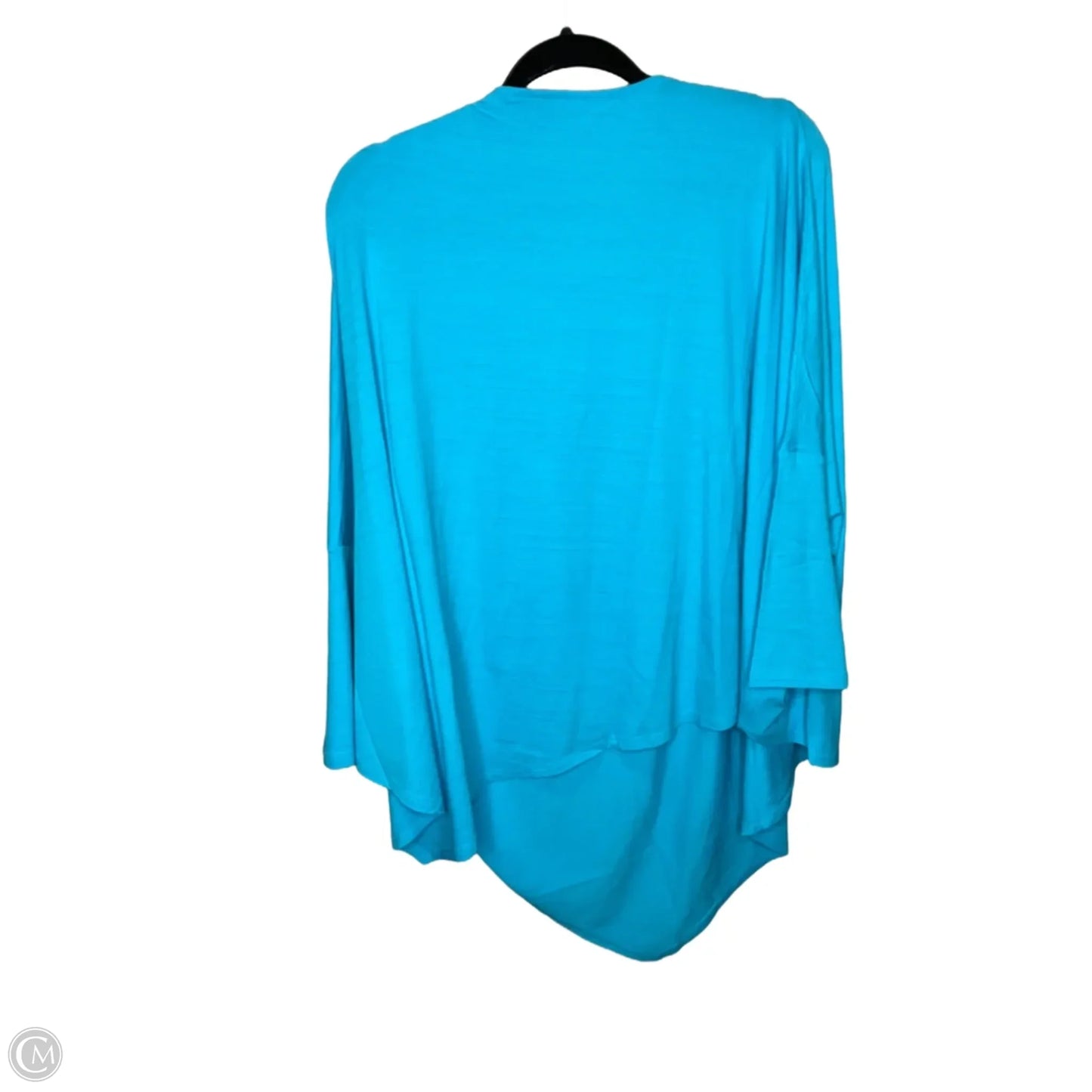 Top Long Sleeve By J. Jill In Blue, Size: 3x