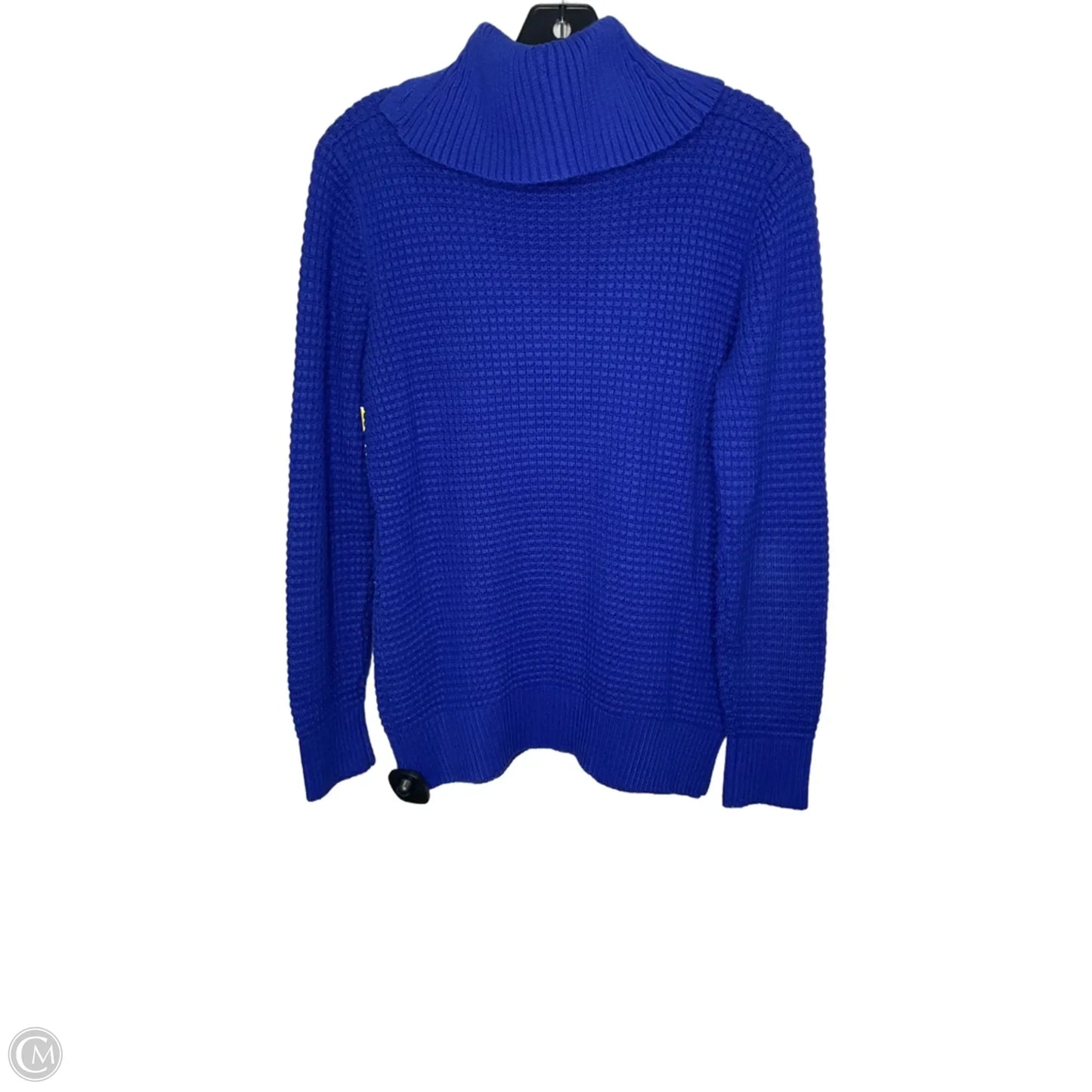 Sweater By Calvin Klein In Blue, Size: M