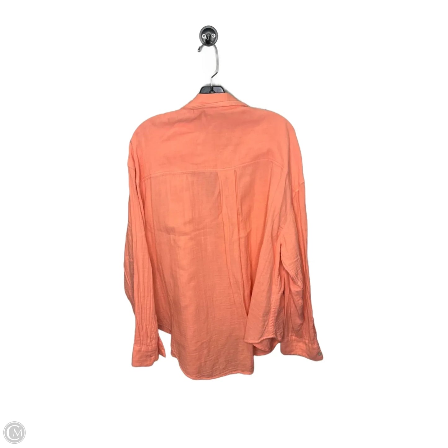 Top Long Sleeve By Lane Bryant In Coral, Size: 3x