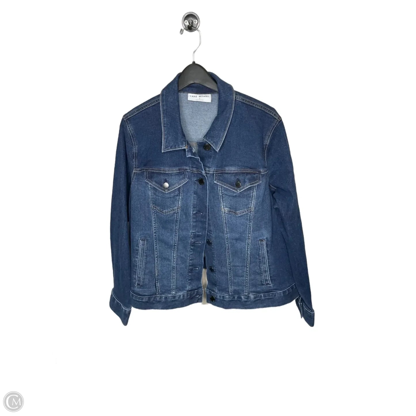 Jacket Denim By Lane Bryant In Blue Denim, Size: 2x