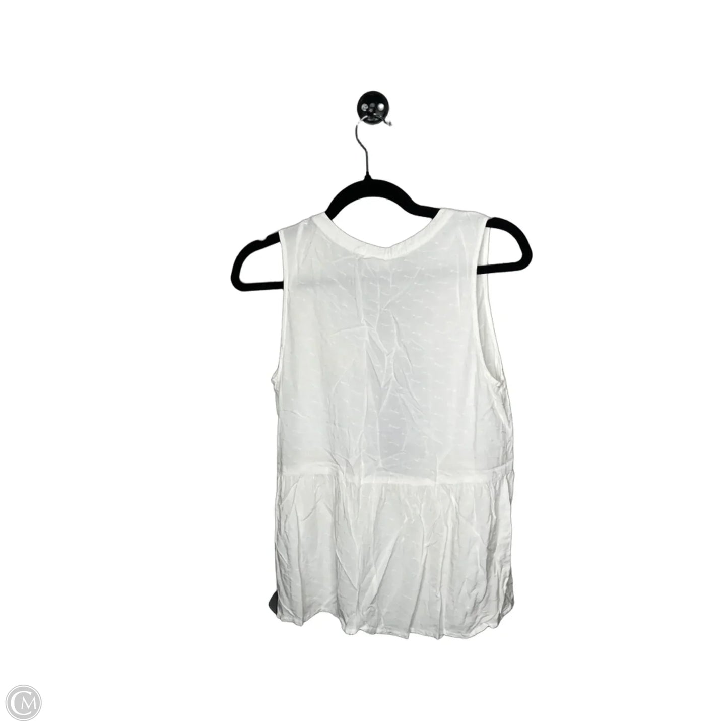 Top Sleeveless By Knox Rose In White, Size: Xs