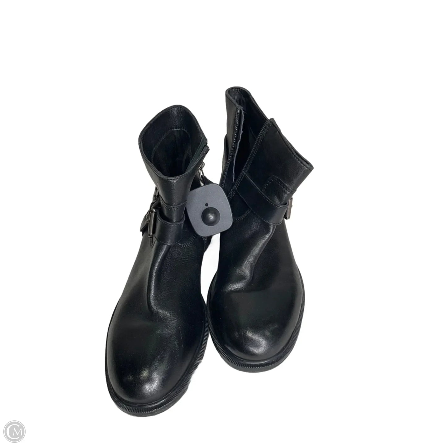 Boots Ankle Flats By Geox Shoes In Black, Size: 8