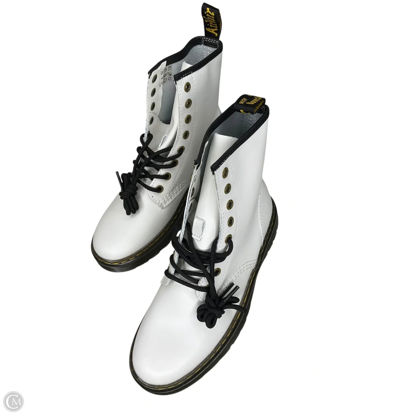 Boots Ankle Flats By Dr Martens In White, Size: 6