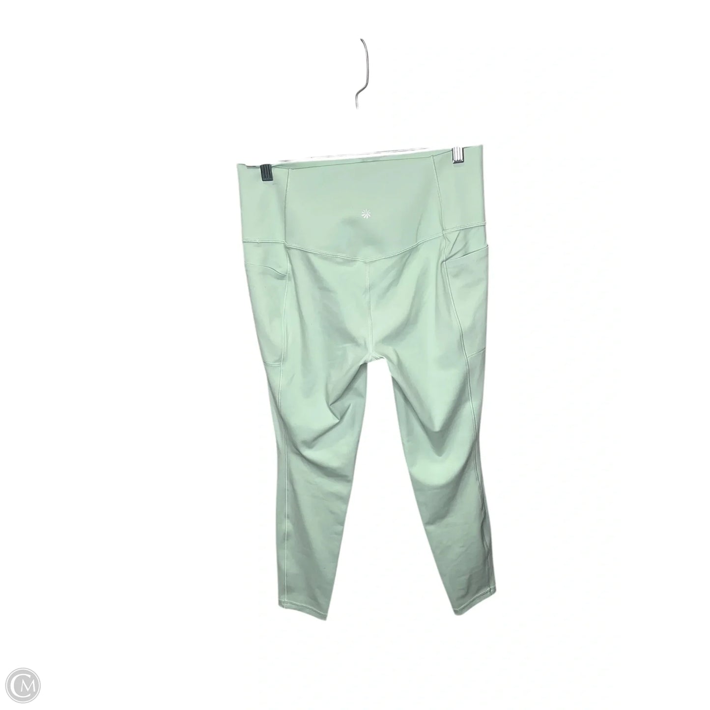 Athletic Leggings By Athleta In Green, Size: L