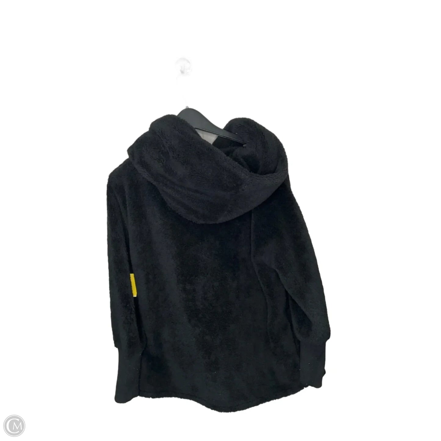 Coat Faux Fur & Sherpa By Clothes Mentor In Black, Size: M