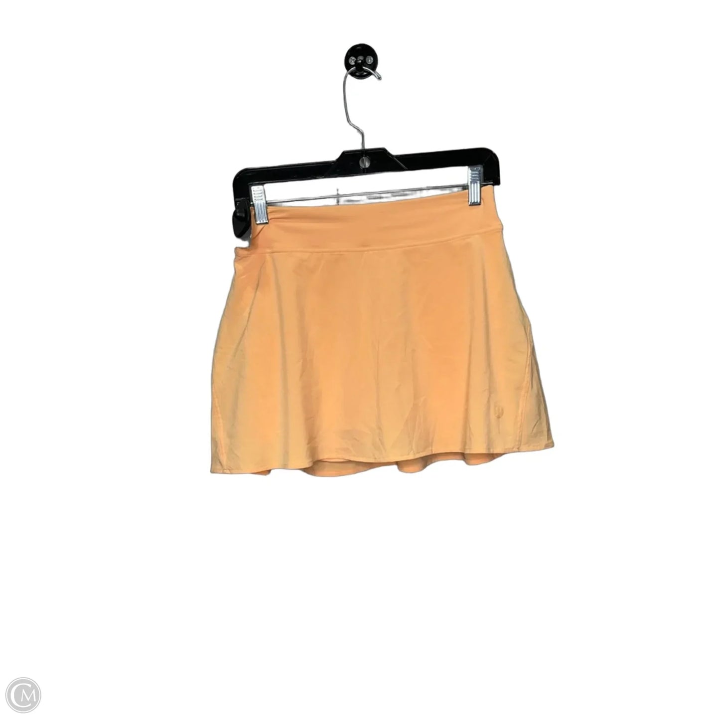 Athletic Skort By Lululemon In Orange, Size: 6
