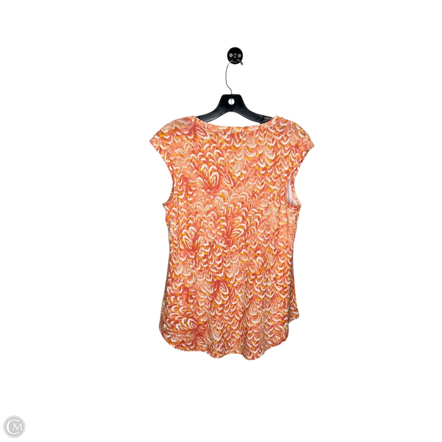 Top Sleeveless By Cupio In Coral, Size: M