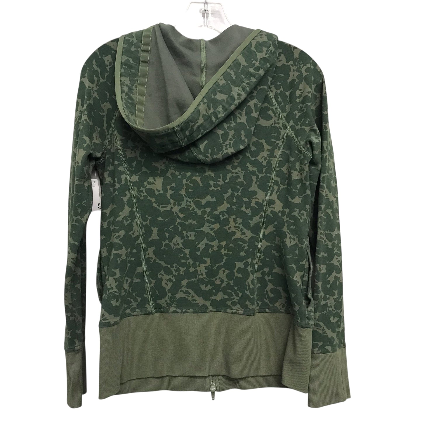 Athletic Jacket By Cabi In Camouflage Print, Size:Xs