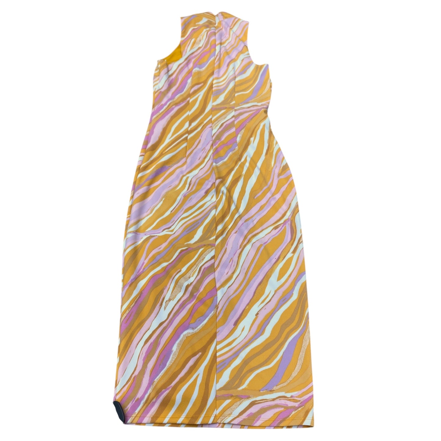 Dress Party Midi By Rachel Roy In Pink & Yellow, Size:Xs