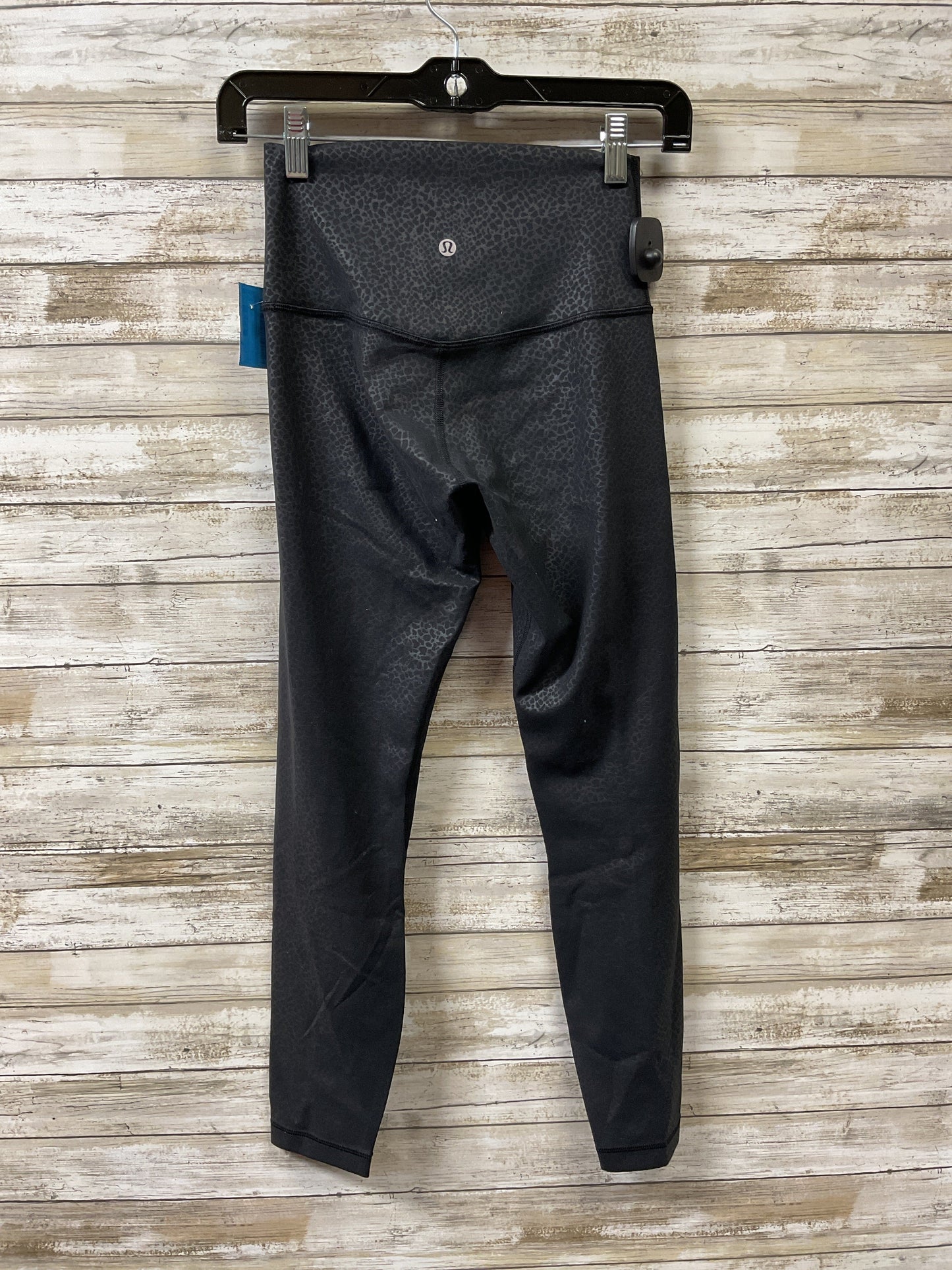 Athletic Leggings By Lululemon In Black, Size:4