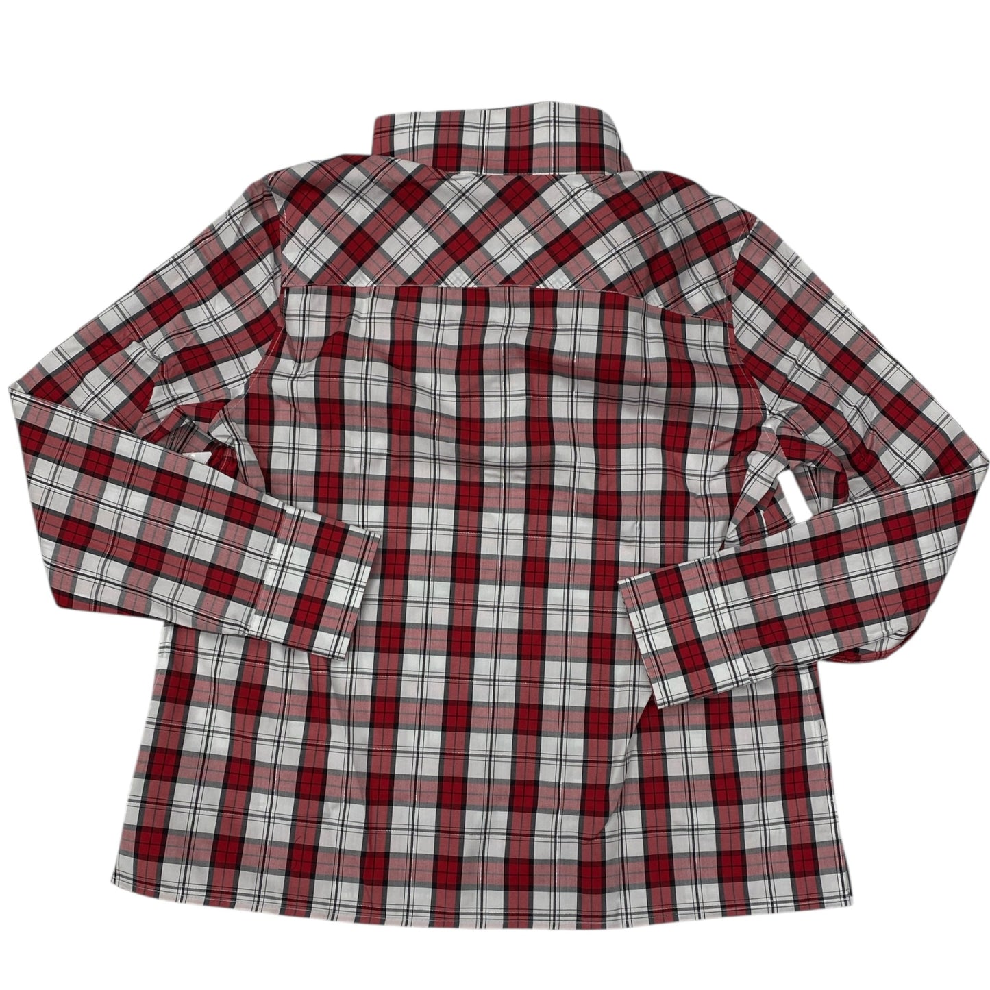 Top Ls By Talbots In Plaid Pattern, Size:S