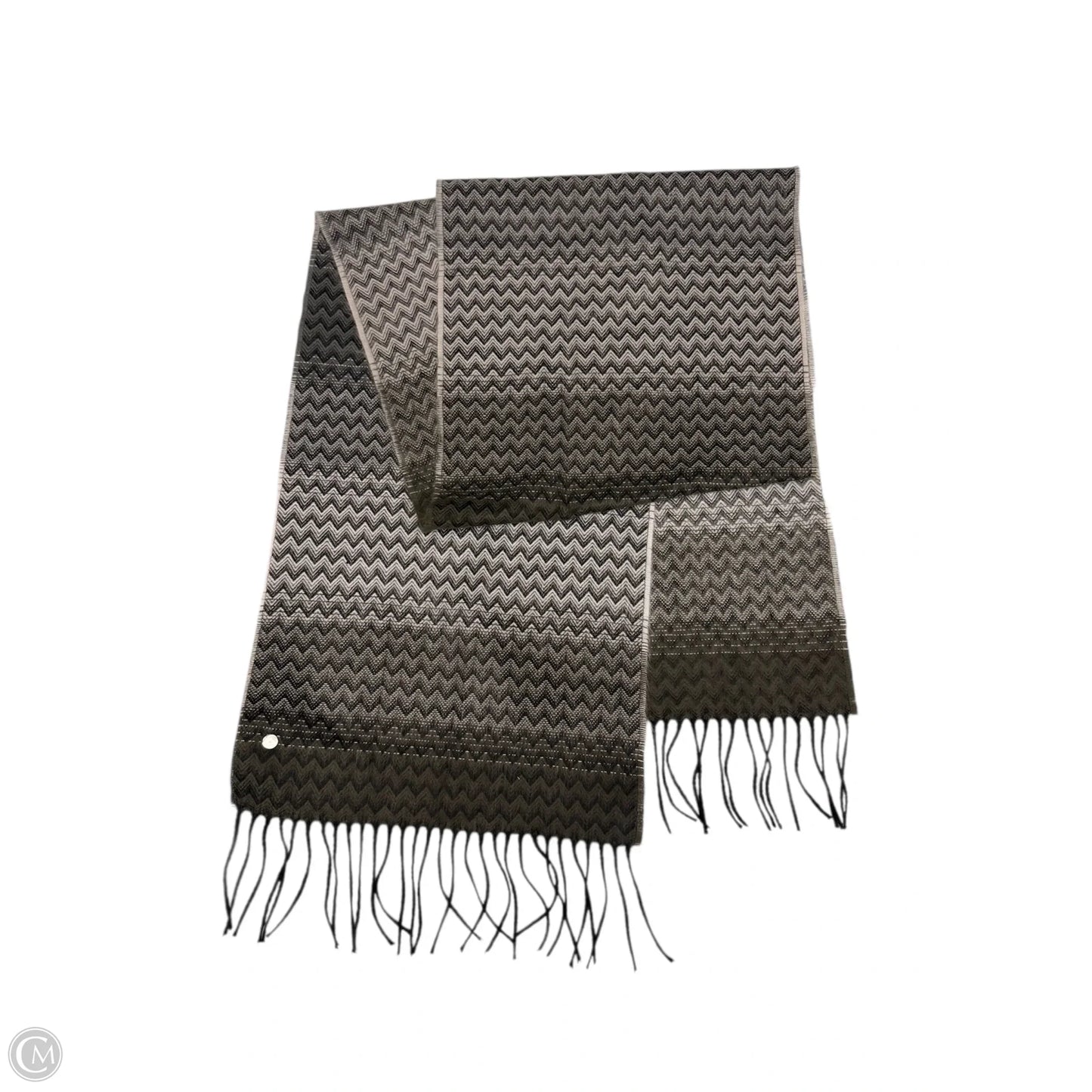 Long Scarf Winter By Softer than Cashmere D&Y In Grey