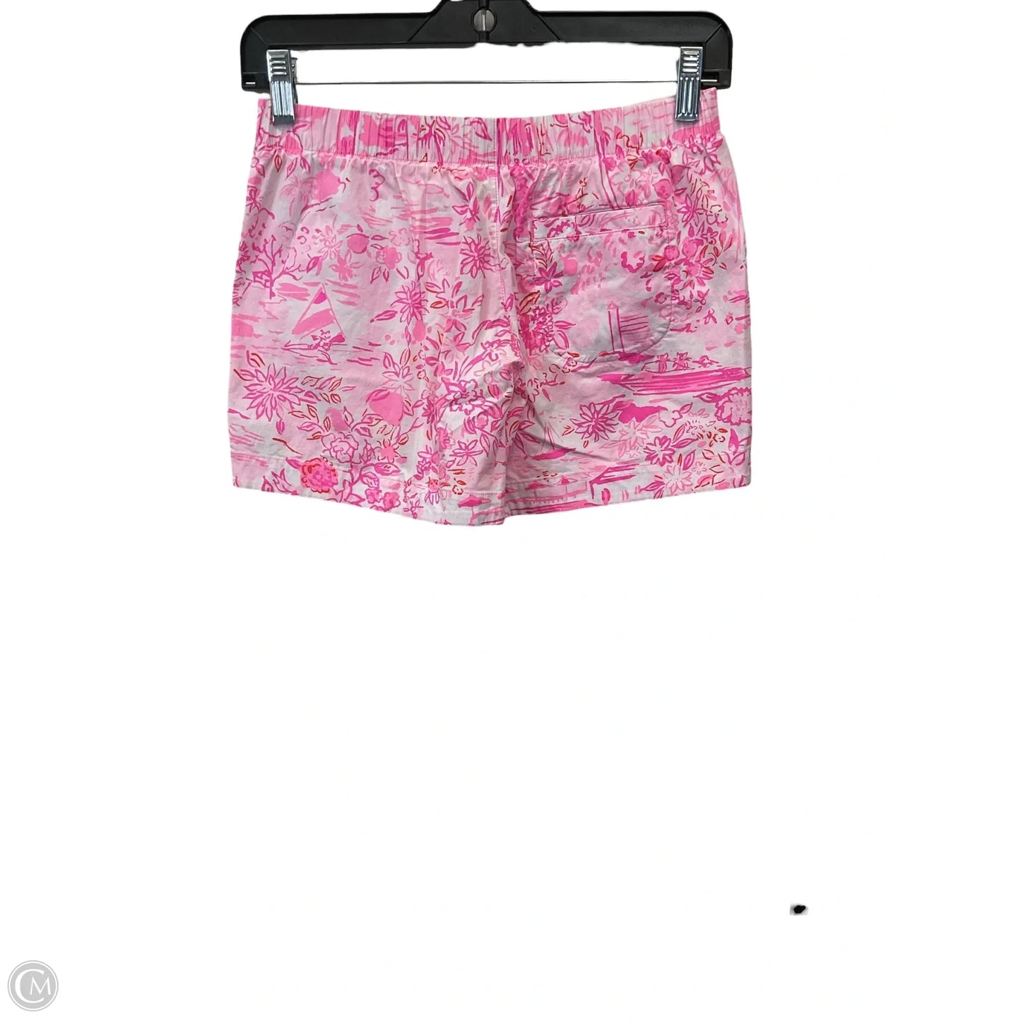 Shorts By Lilly Pulitzer In Pink & White, Size: Xxs