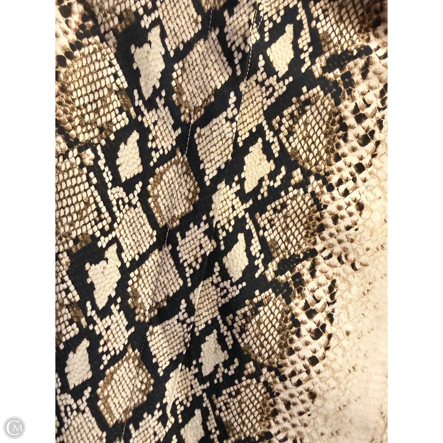 Top Long Sleeve Designer By Joie In Animal Print, Size: S