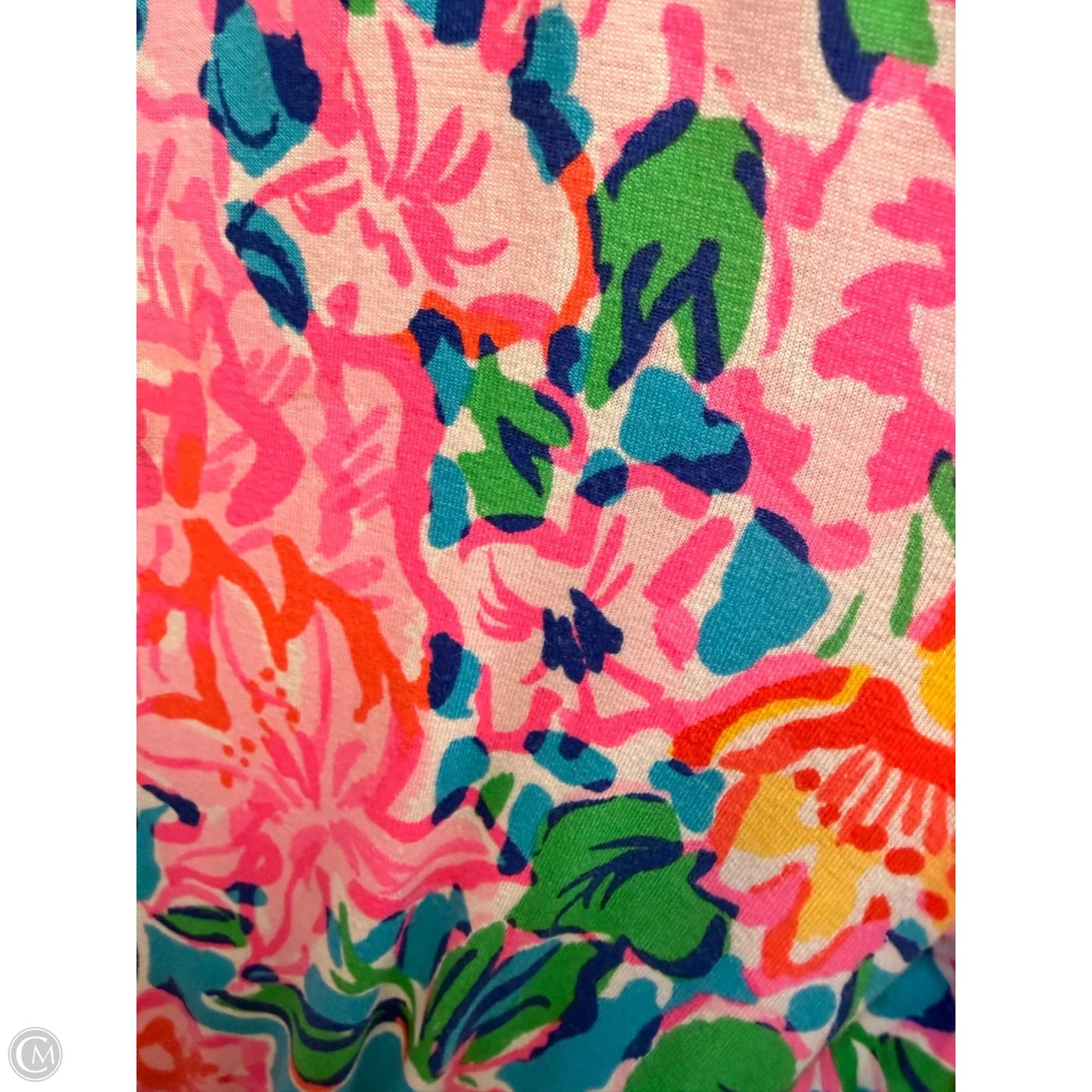 Romper By Lilly Pulitzer In Green & Pink, Size: S