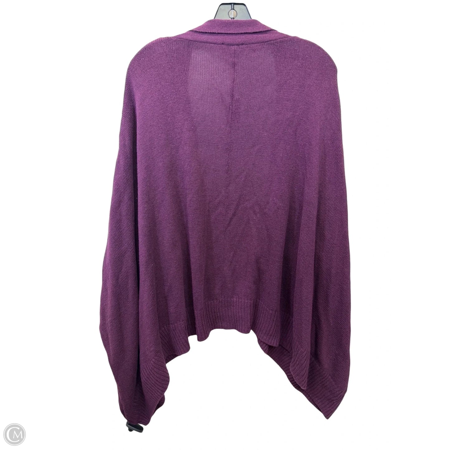 Sweater Cardigan By Limited In Purple, Size: Osfm