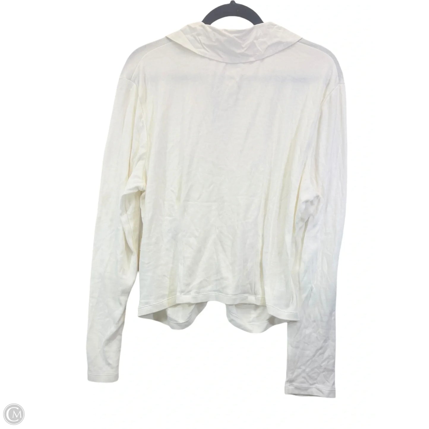 Top Long Sleeve By Maeve In Cream, Size: Xlp