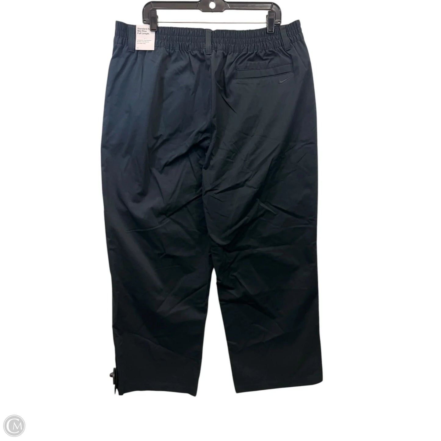 Athletic Pants By Nike Apparel In Black, Size: Xl