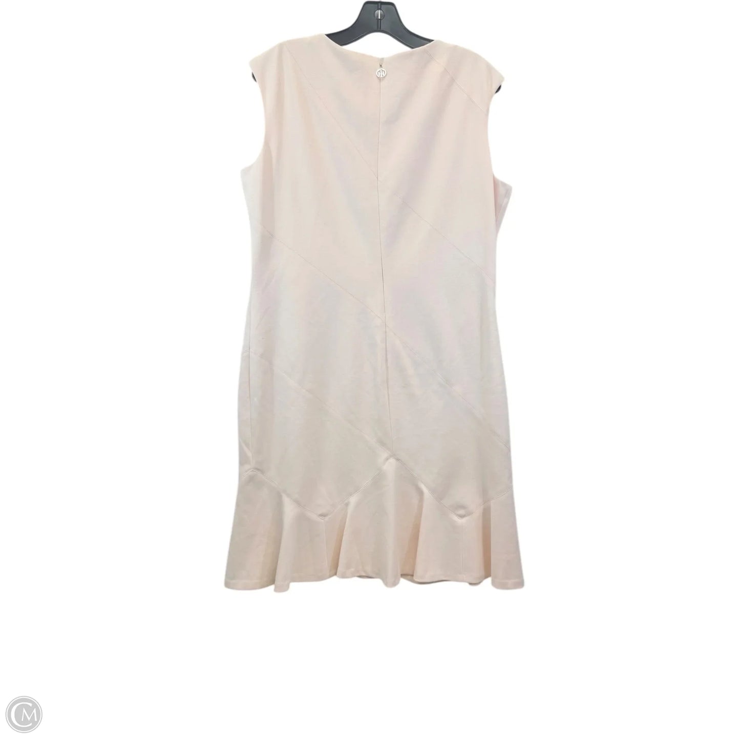 Dress Casual Midi By Tommy Hilfiger In Pink, Size: Xl