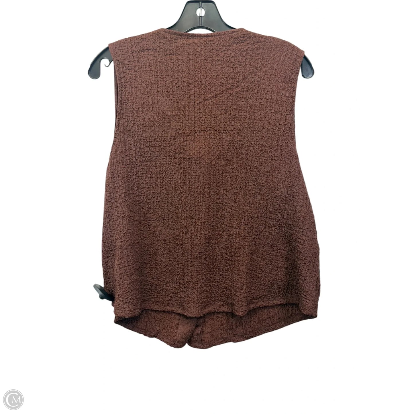 Top Sleeveless By A New Day In Brown, Size: Xxl
