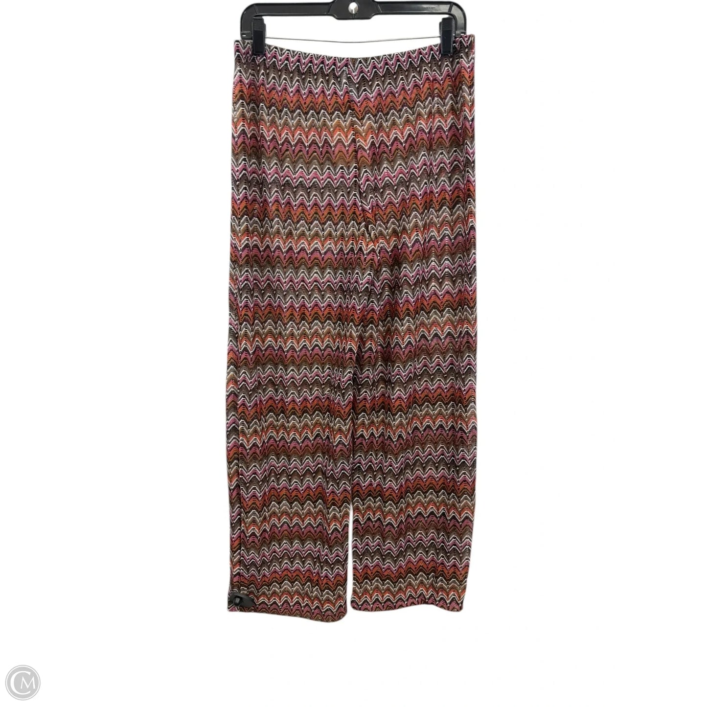 Swimwear Cover-up By Shade & Shore In Brown & Pink, Size: L