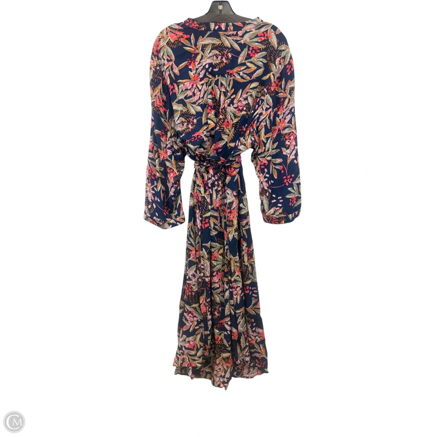 Dress Casual Maxi By Nic + Zoe In Floral Print, Size: 3x