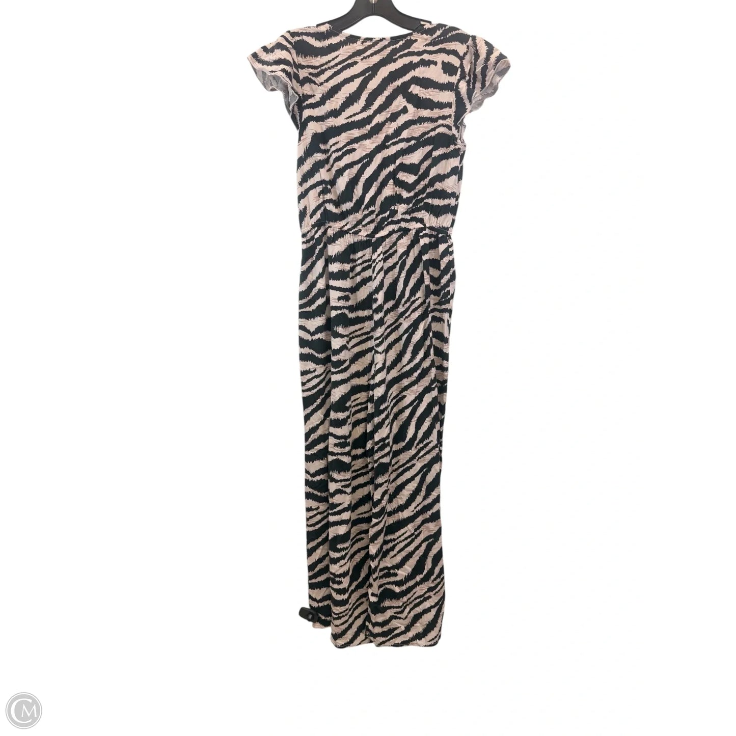 Jumpsuit By Nevena In Black & Tan, Size: S