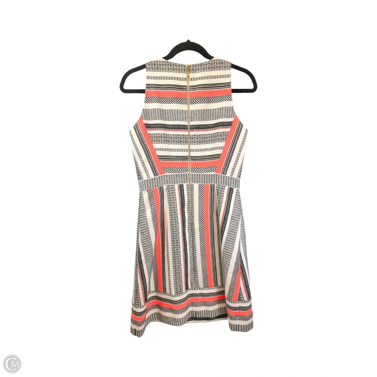 Dress Designer By Kate Spade In Black & Pink, Size: 4