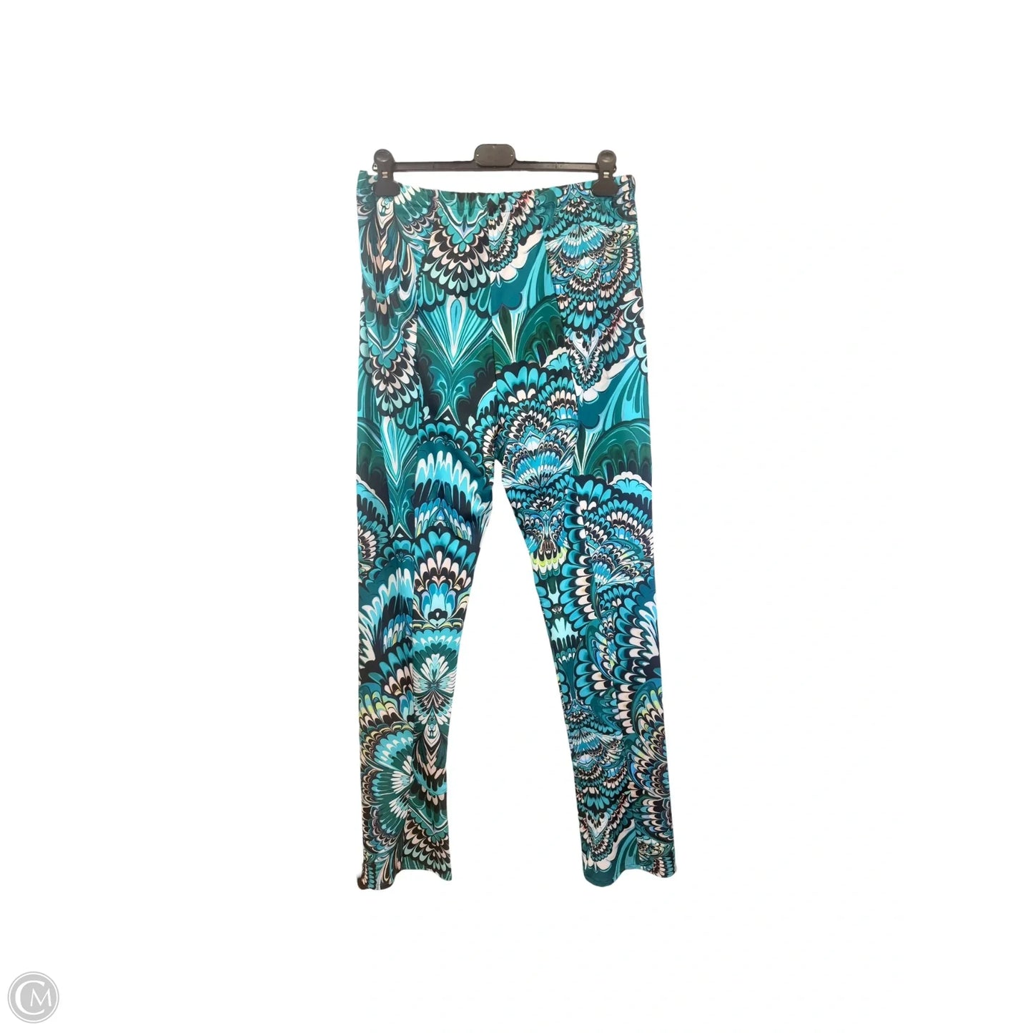 Pants Other By Marina Rinaldi In Blue & Green, Size: L