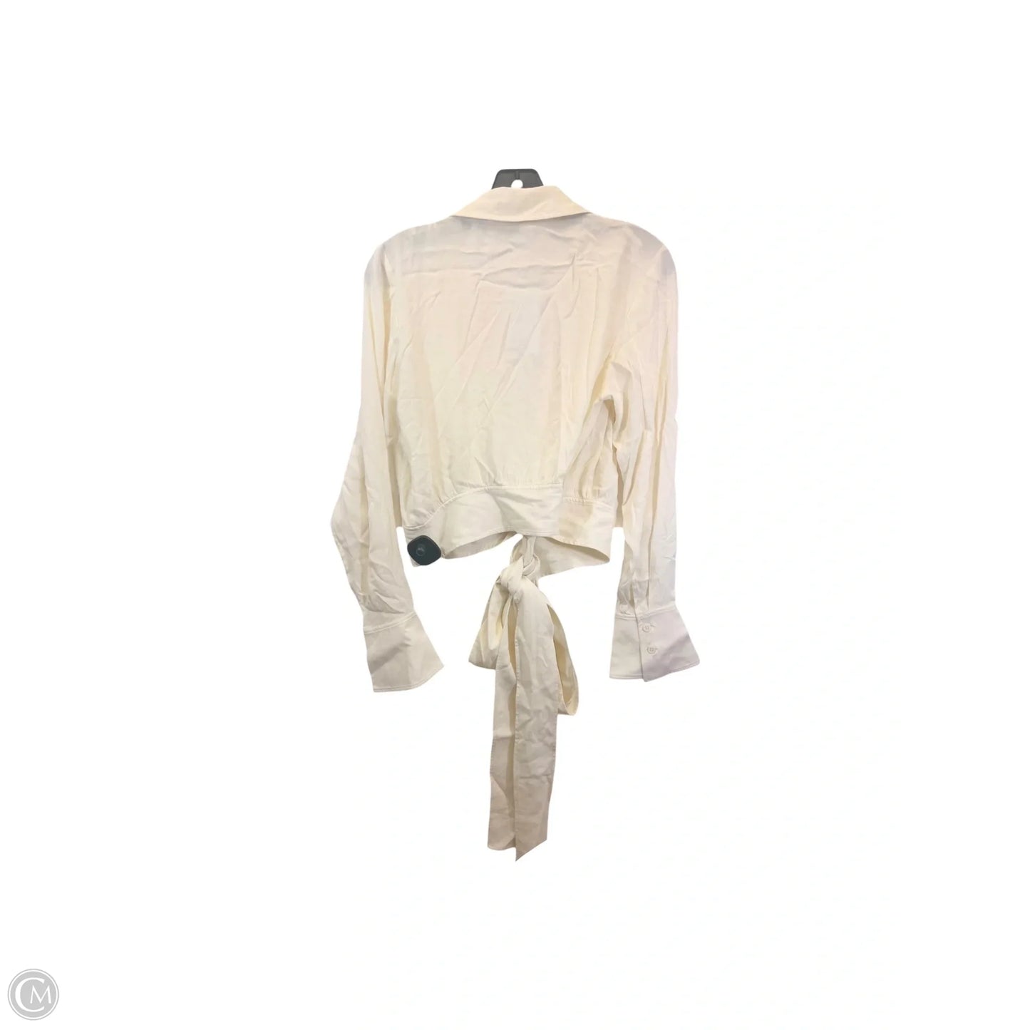 Top Long Sleeve By Stockholm Atelier In Cream, Size: S