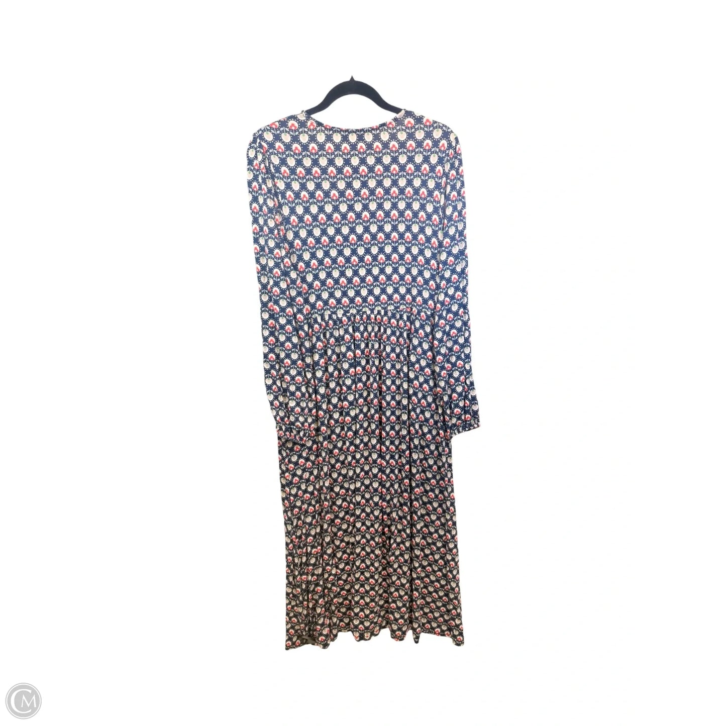 Dress Casual Maxi By Boden In Blue & Red & White, Size: M