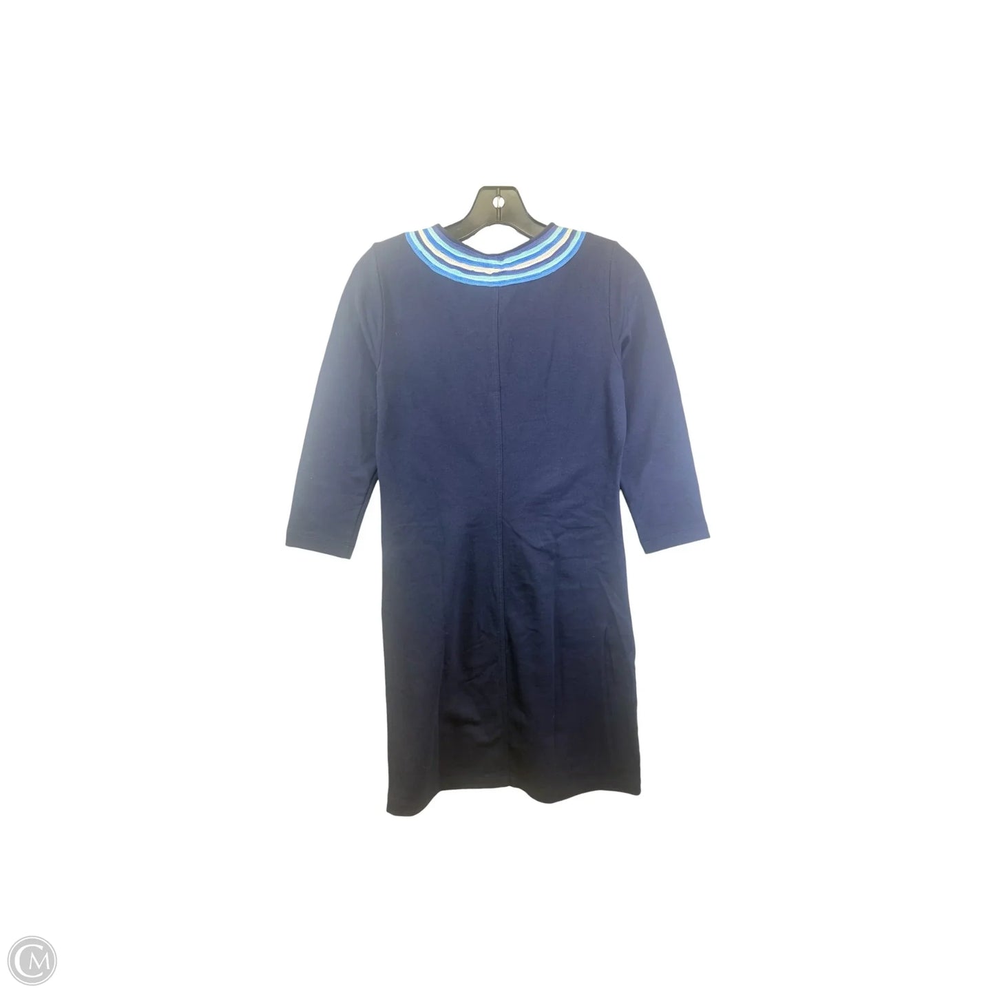 Dress Luxury Designer By Lilly Pulitzer In Blue & White, Size: Xs