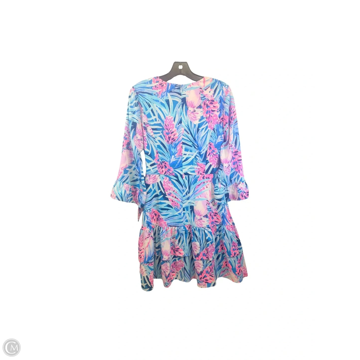 Dress Designer By Lilly Pulitzer In Blue & Pink, Size: S