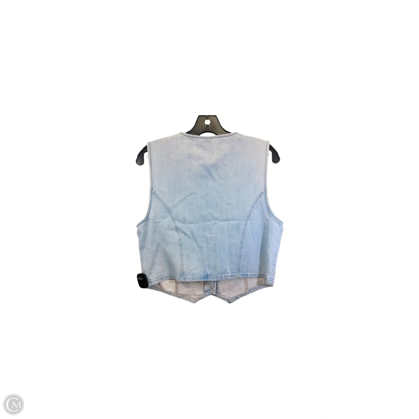 Vest Other By Icōne In Blue Denim, Size: L