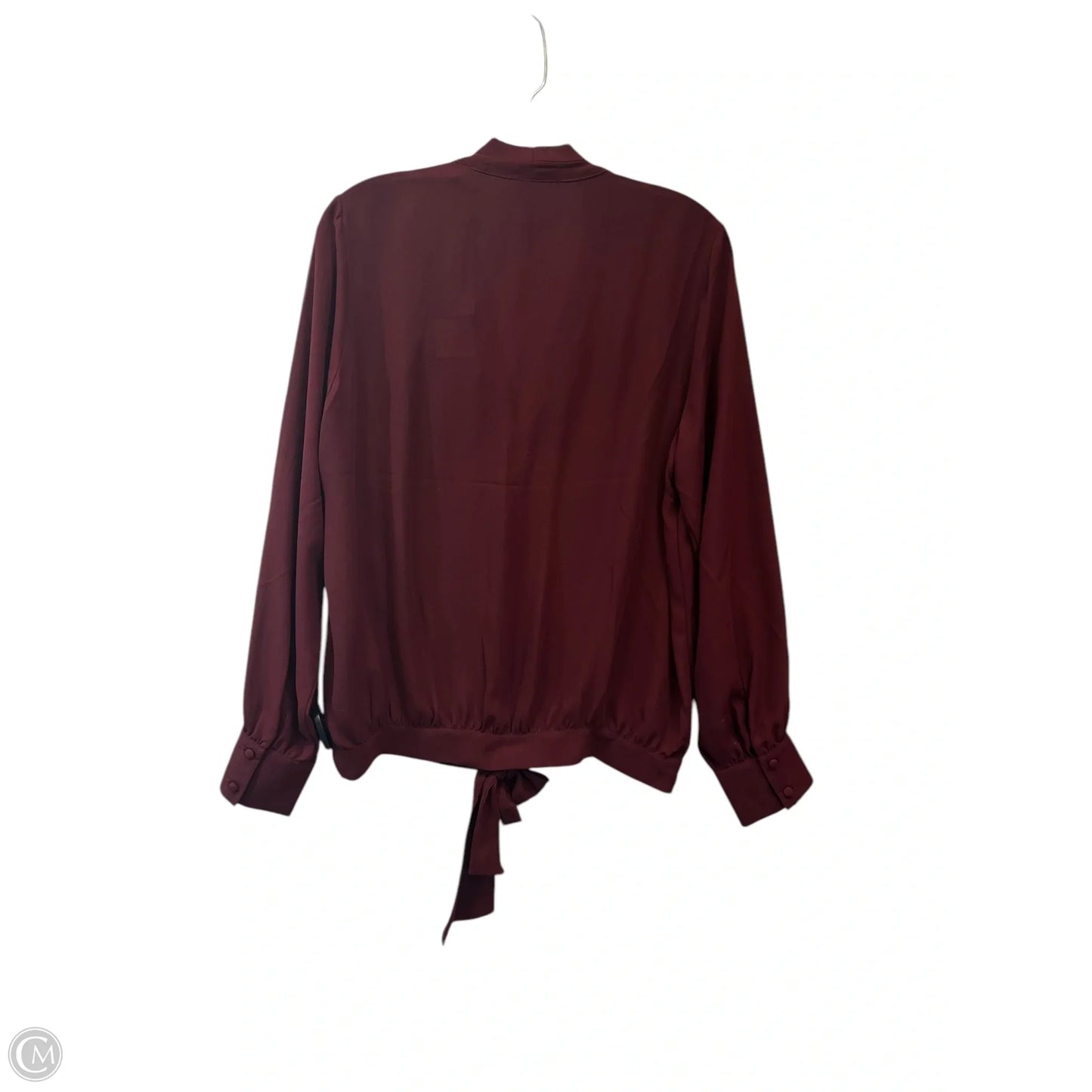 Top Long Sleeve Designer By Scotch & Soda In Red, Size: M