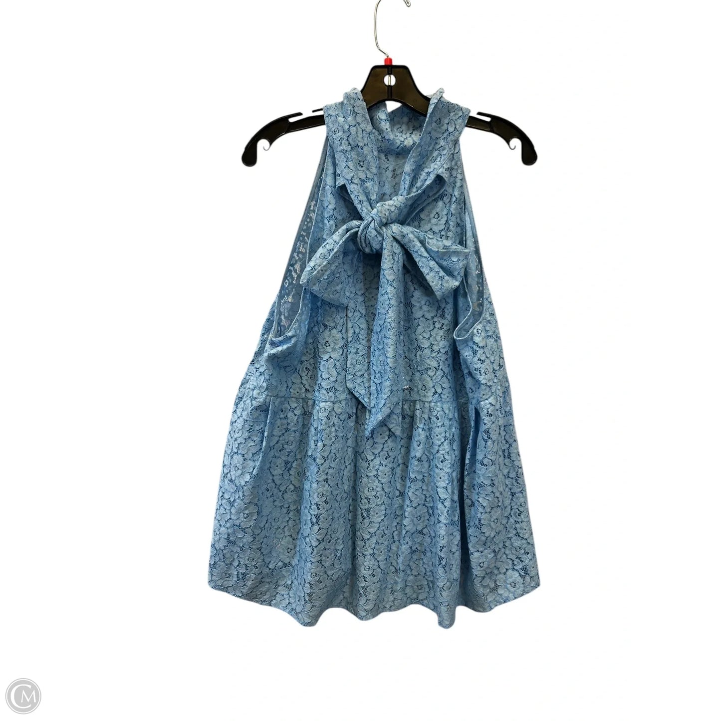 Top Sleeveless By Zara In Blue, Size: Xl