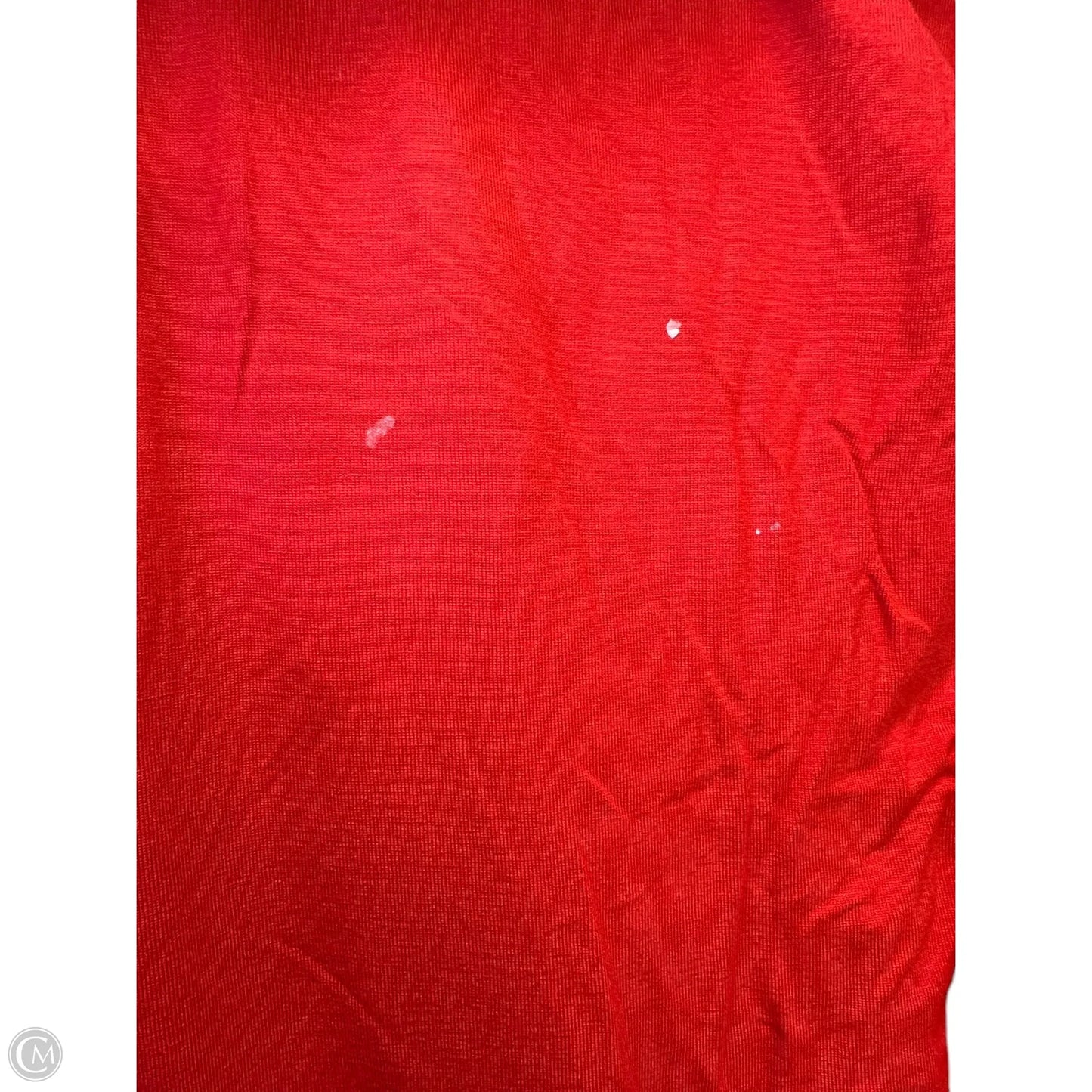 Top Short Sleeve By Chicos In Orange, Size: Xl