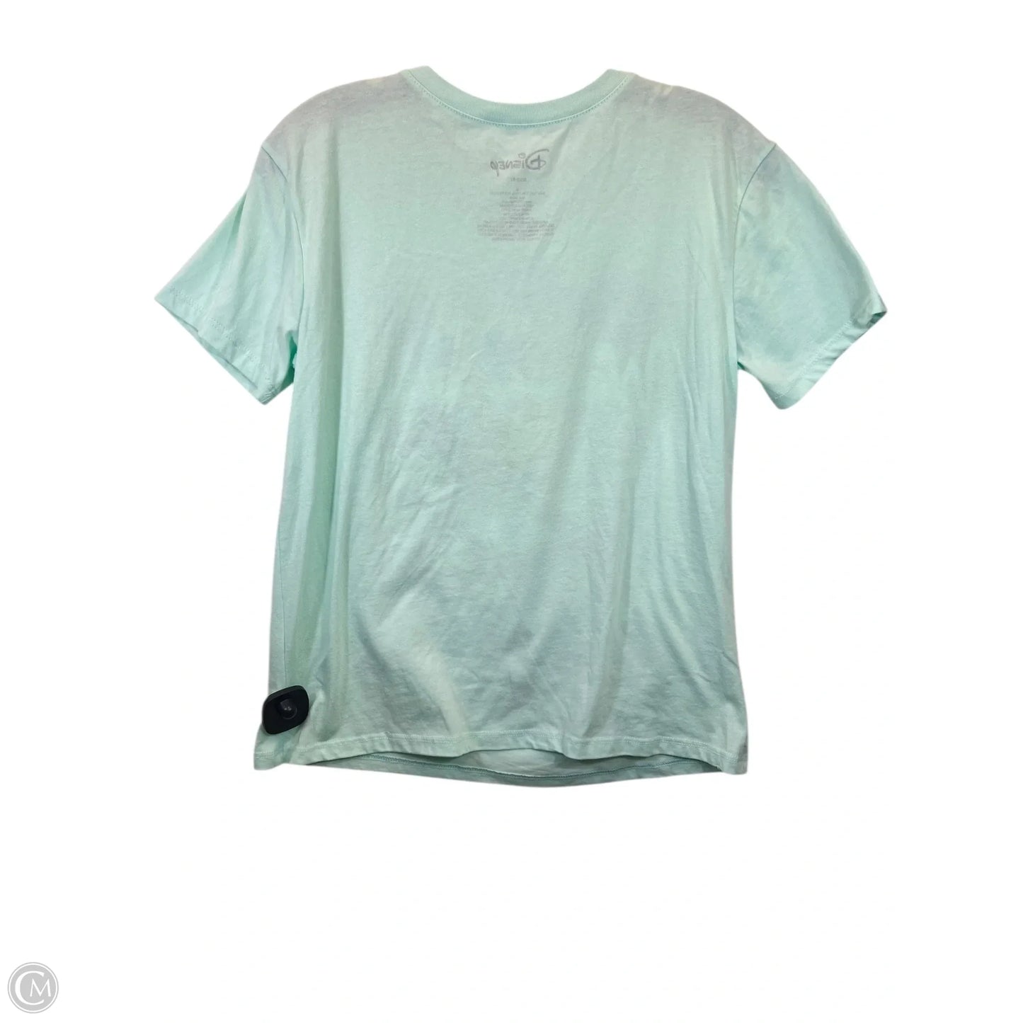 Top Short Sleeve Basic By Disney Store In Green, Size: S